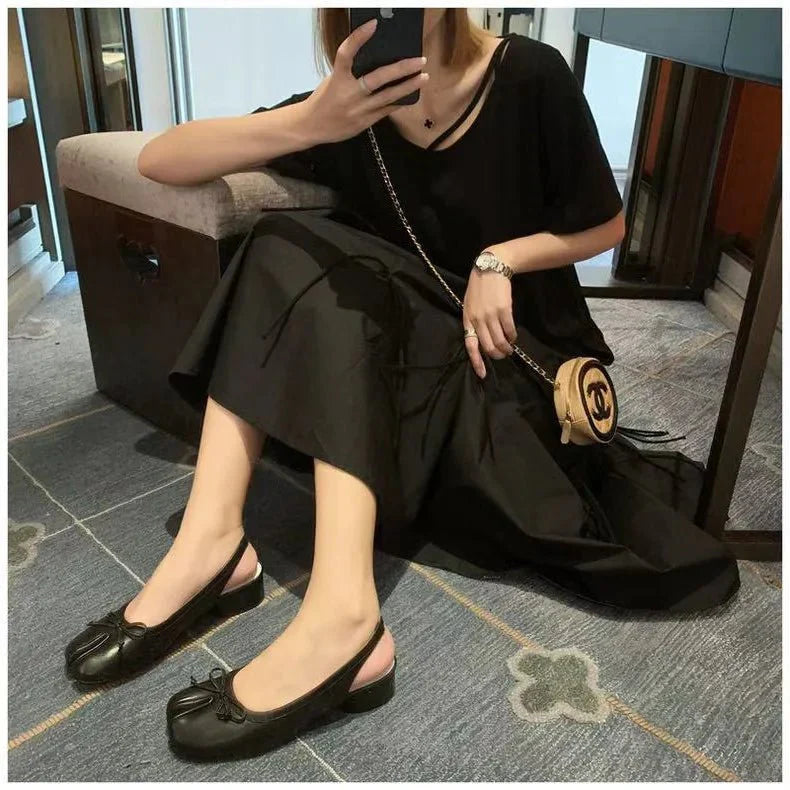 SOERA Beatrice Split - Toe Ballet Mary Jane Heels - Shoes - Black 36